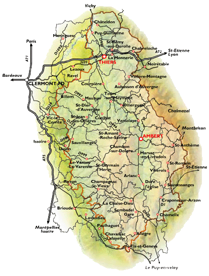 LA TEMPÉRANCE est située dans le Parc Naturel Régional Livradois-Forez